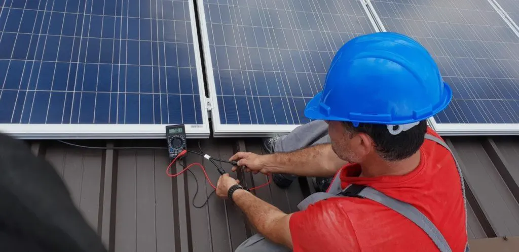 PV Anlage Verkabelung